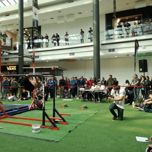 Arriendo de parlantes y sonido para eventos deportivos en Mall Plaza Vespucio